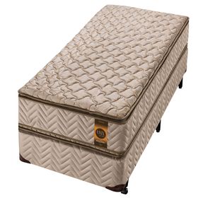 Conjunto Box Solteiro Molas Ensacadas Americanflex Amx Hotel 100x200x72cm