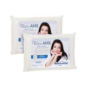 Kit Travesseiro Americanflex Visco Amx 2 peças
