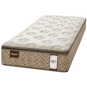 Conjunto Box Solteiro Molas Minaspuma Naturart 100x200x68cm