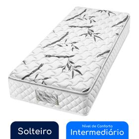 Colchão Solteiro Molas Ensacadas Americanflex Bio Bambu 88x188x26cm
