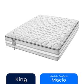 Colchão Super King Molas Ensacadas Americanflex Bed Gel 193x203x36cm