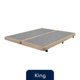 Box Super King Americanflex Bege Foccus PCD 193x203x15cm