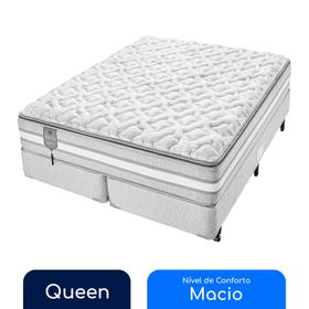 Conjunto Box Queen Molas Ensacadas Americanflex Bed Gel 158x198x73cm