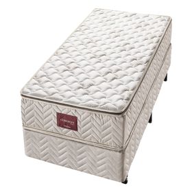 Conjunto Box Solteiro Espuma D45 Americanflex Clinoflex Trend 88x188x68cm