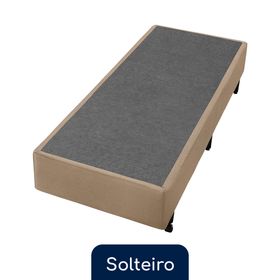 Box Solteiro Americanflex Versatil Bege Lisse 88x188x38cm