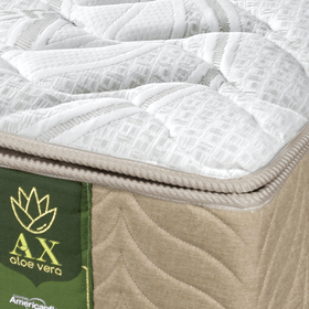 Colchão Casal Molas Ensacadas Americanflex AX Aloe Vera 138x188x30cm