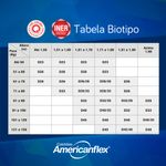 Cama Box para Casal com Colchão de Espuma D45 Americanflex Clinoflex Bambu 138 x 188 x 65 cm