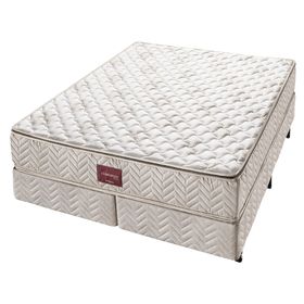 Conjunto Box Super King Espuma D45 Americanflex Clinoflex Trend 193x203x68cm