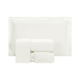 Jogo de Cama Queen Percal 230 Fios Casual - Palha 4 peças