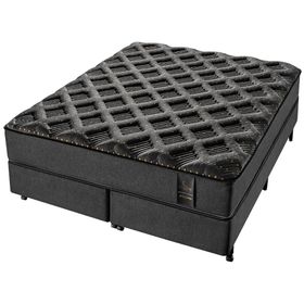 Conjunto Box King Molas Ensacadas Americanflex Eclipse Black 193x203x68cm