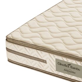 Colchão Casal Espuma D45 Americanflex Clinoflex Bambu 138x188x24cm